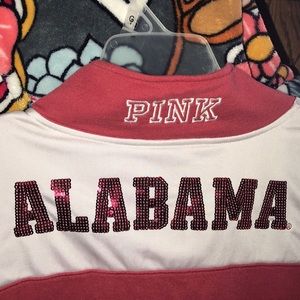 PINK 🐘Alabama Long Sleeve Half Zip 🐘